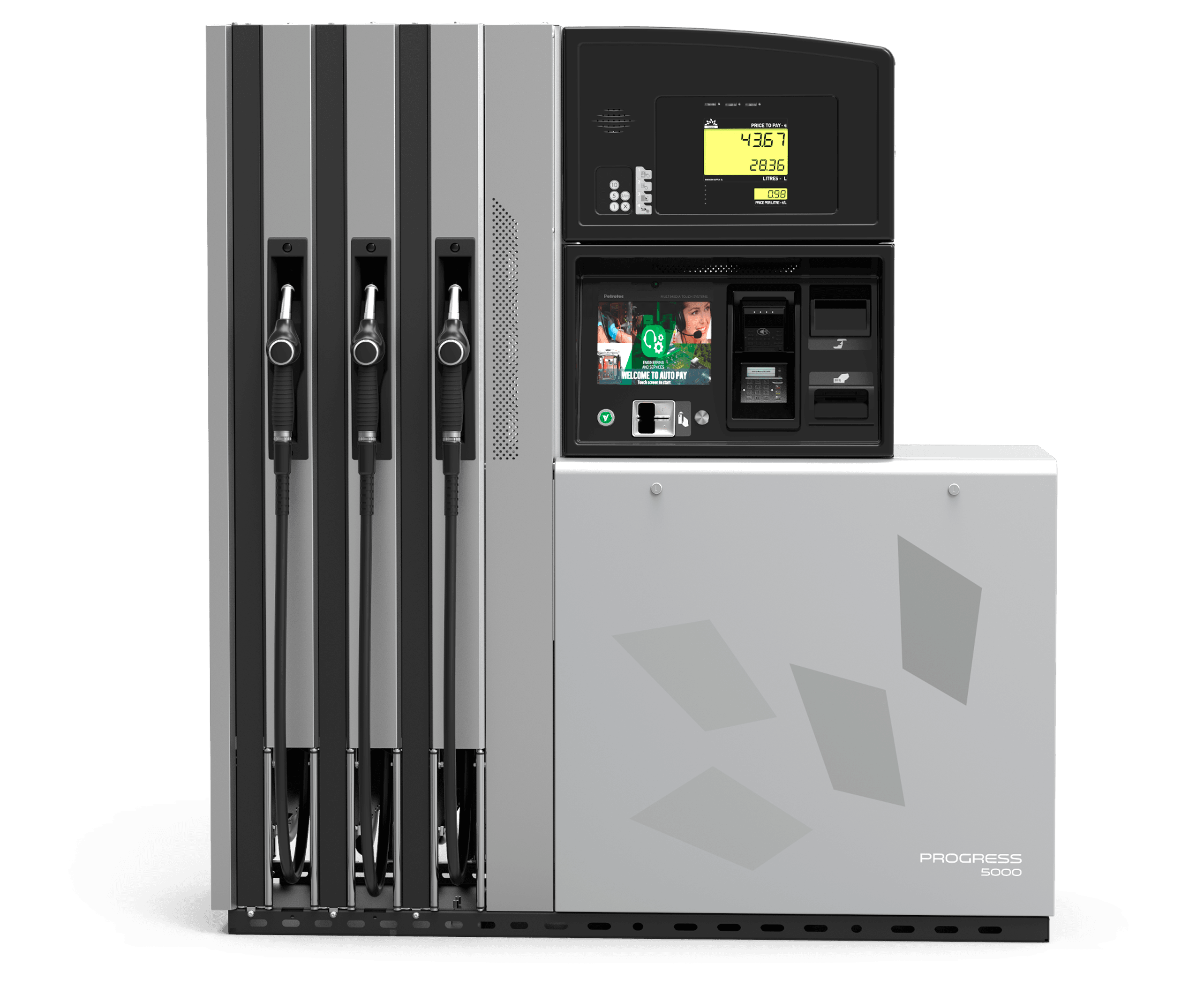 Petrotec fuel dispenser